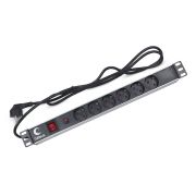 PDU-6P-F-2EU (7296c) Блок розеток 19