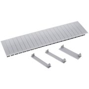 Заглушка 12 модулей серая (YZM10-12) Заглушка