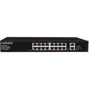 NBLS-1816P Коммутатор неуправляемый 16-портовый