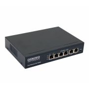 SW-20600(80W) Коммутатор 6-портовый Fast Ethernet с PoE