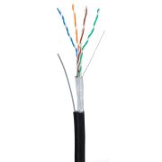 F/UTP 4pair, Cat5e, Out, Sw (EC-UF004-5E-PE-SW-BK) Кабель «витая пара» (LAN) для структурированных систем связи