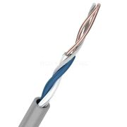 U/UTP, CAT 5e, PVC, 1PR, 24AWG, INDOOR, SOLID, серый, 305м REXANT (01-0002) Кабель «витая пара» (LAN) для структурированных систем связи