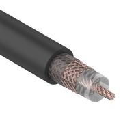 RG-213, 50 Ом, Cu/Cu, 96%, 100м, INDOOR, черный REXANT (01-2041) Кабель коаксиальный радиочастотный