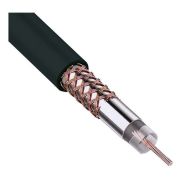 RG-58 A/U, 50 Ом, Cu/Al/Cu, 64%, 100 м, черный (01-2003) Кабель коаксиальный радиочастотный