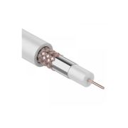 RG-59U+CU (64%) 75 Ом 305м белый REXANT (01-2651) Кабель коаксиальный радиочастотный