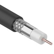 RG-6U, 75 Ом, CCS/Al/Al, 64%, 100 м OUTDOOR. REXANT (01-2202) Кабель коаксиальный радиочастотный