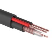 КВК-П-2+2x0,75 мм² (Cu/CCA) черный PROconnect (01-4109) Кабель комбинированный для систем видеонаблюдения
