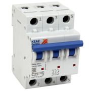 BM63-3C25-УХЛ3 3п C 25А 6кА OptiDin (260794) Выключатель автоматический модульный