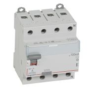 ВДТ DX3 4П 40А AC 100мА N справа (411713) Выключатель дифференциального тока