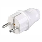 Вилка разборная прямая ВПп10-01-Ст с з/к белая (EVP10-16-01-K01) Вилка разборная прямая