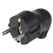 Вилка разборная угловая ВПу11-02-Ст с з/к черная (EVP11-16-01-K02) Вилка разборная угловая