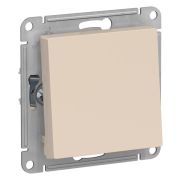 AtlasDesign переключатель проходной 1-клавишный, скрытой установки, механизм, бежевый (ATN000261) Переключатель проходной