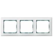 Рамка Valena 3 поста, белый кристалл (774463) Рамка