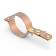 Хомут на металлические трубы, D100 мм, медь (NG3001CU) Хомут на металлические трубы