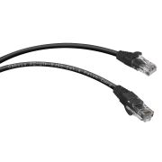 PC-UTP-RJ45-Cat.6-1m-BK (8663c), чёрный Патч-корд медный