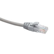 Патч-корд U/UTP 5e LSZH нг(А)-HF 1,5 м, серый (DR-181008) Патч-корд медный