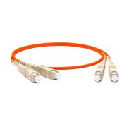 FC-D2-50-SC/PR-SC/PR-H-1M-LSZH-OR Патч-корд волоконно-оптический SC-SC