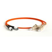 FC-D2-50-FC/PR-LC/PR-H-10M-LSZH-OR Патч-корд волоконно-оптический многомодовый