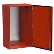 Корпус металлический TITAN 5 ЩМП-100.60.30 1000х600х300 УХЛ1 IP66 RAL3020 красный с монтажной платой (TI5-13-N-100-060-030-66) Корпус металлический с монтажной платой
