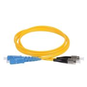 Патч-корд оптический (SM), 9/125 (OS2), SC/UPC-FC/UPC, (Duplex), 3мм, LSZH, 10м (50-2857-2) Патч-корд оптический