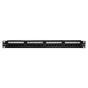 Патч-панель 19«, 24хRJ-45, UTP, Cat.5e, 1U (10-0403) Патч-панель 19»