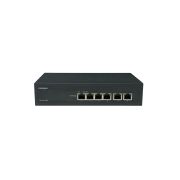 Неуправляемый 4 портовый PoE коммутатор PUS-TT04-60RM с возможностью установки в стойку