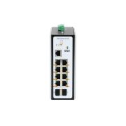Управляемый промышленный POE коммутатор уровня 2 SNR-S225Gi-8T-POE