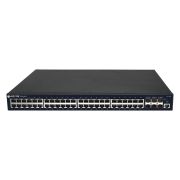 Управляемый PoE коммутатор уровня 3 BDCOM S3900-48P6X, 48x 10/100/1000BaseT PoE 802.3af/at до 740W, 6x 1/10GE SFP+, Hot Swap БП 1+1