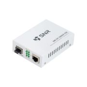 Медиаконвертер 10/100/1000-Base-T c PoE / 100/1000Base-FX с SFP-портом