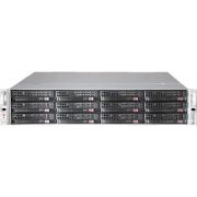 Платформа Supermicro 2U SSG-6029P-E1CR12T, Два процессора Intel Xeon Scalable, DDR4, 12x3.5