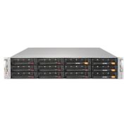 Шасси сервера Supermicro 6028U-E1CNR4T+, до двух процессоров E5-2600v3/v4, DDR4, 12x3,5