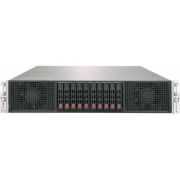 Платформа Supermicro 2U 2029GP-TR, до двух процессоров Intel Scalable, DDR4, 10x2,5