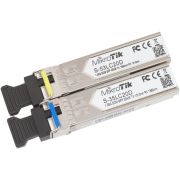 Модуль Mikrotik SFP оптический, 1.25G, 20км, 1310/1550нм + 1.25G, 20км, 1550/1310нм