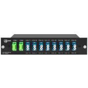 Мультиплексор DWDM двухволоконный 8-канальный в 1/2-слоте