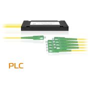 Делитель оптический планарный SNR-PLC-1x8, корпус, разъемы SC/APC