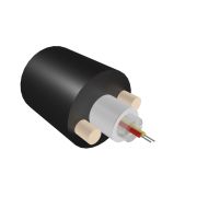 Кабель оптический B-OptiX, самонесущий диэлектрический, 2 волокна, 3.0кН, FRP 1,8 мм, катушка 2 км.