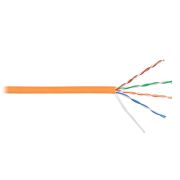 Кабель NIKOLAN U/UTP 4 пары, Кат.5e (Класс D), тест по ISO/IEC, 100МГц, одножильный, BC (чистая медь), 24AWG (0,511мм), внутренний, LSZH нг(А)-HFLTx