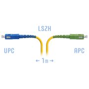 Патчкорд оптический SC/UPC-SC/APC SM 1 метр