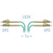 Патчкорд оптический LC/UPC MM Duplex 1метр
