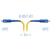 Патчкорд оптический SC/UPC SM G.657.A1 2 метра