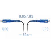 Патчкорд оптический FTTH SC/UPC, кабель 604-04-01, 50 метров