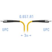 Патчкорд оптический FC/UPC SM G.657.A1 3 метра