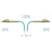 Патчкорд оптический LC/UPC MM 1m