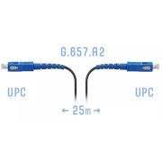 Патчкорд оптический FTTH SC/UPC, кабель 604-02-01, 25 метров