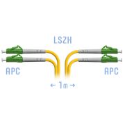 Патчкорд оптический LC/APC SM Duplex 1 метр