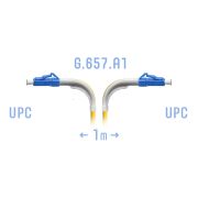 Патчкорд оптический LC/UPC SM G.657.A1 (угловой) 1 метр