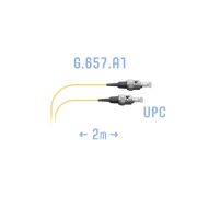 Шнур монтажный оптический ST/UPC SM G.657.A1 2 метра
