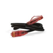 Патч-корд U/UTP, Cat.5е (100% Fluke Component Tested), LSZH, 0.15 м, черный