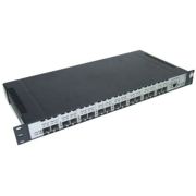 Медиаконвертер (транспондер) 8-канальный STM, ATM, Gigabit Ethernet 1U