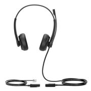 YHS34 Dual Дуо, Проводная, HD звук, QD, RJ9